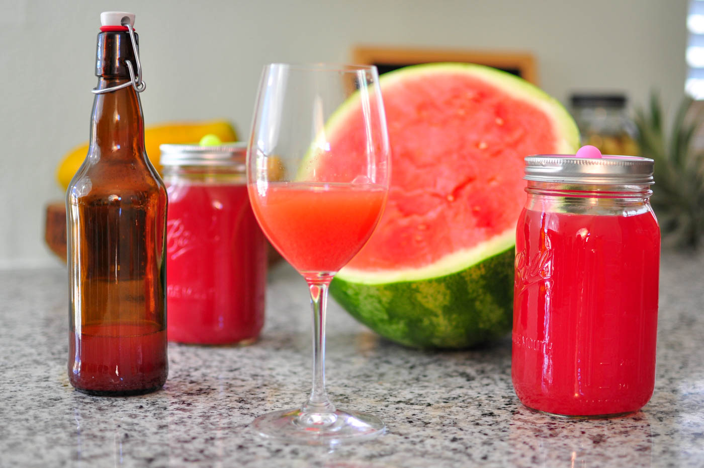 Fermented Watermelon Soda Recipe Using a Ginger Bug