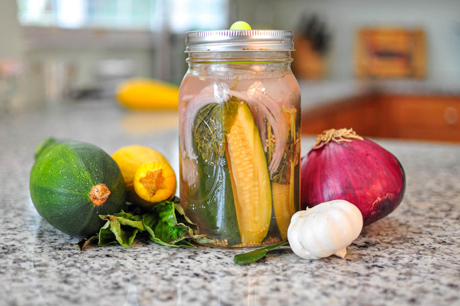 Pickled Summer Squash & Zucchini Recipe