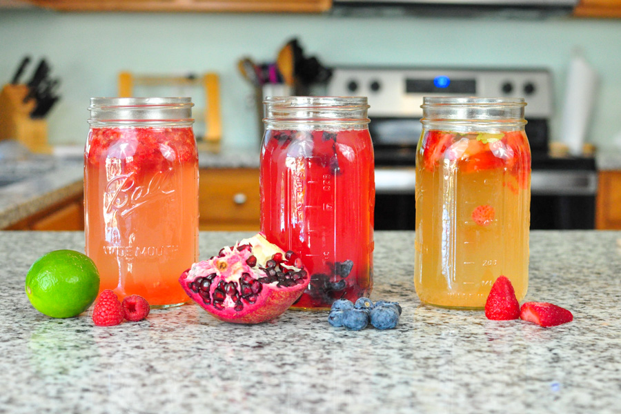 How to make fruit water kefir secondary fermentation