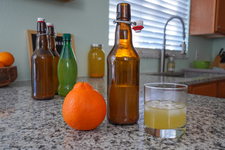How to Make Homemade Orange Cream Soda Using a Ginger Bug The