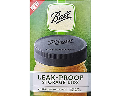 Ball leak-proof lids regular mouth