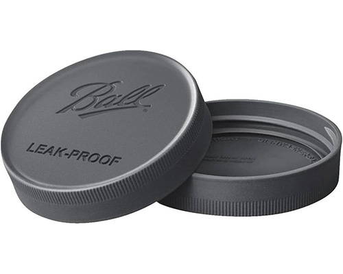 Ball leak-proof lids wide mouth